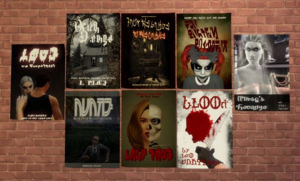  Budgie2budgie: Bruna’s horror books