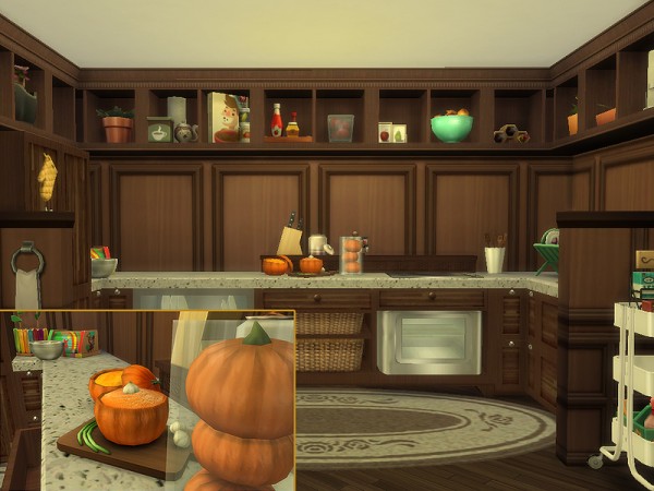  The Sims Resource: Autumn family home by Merci