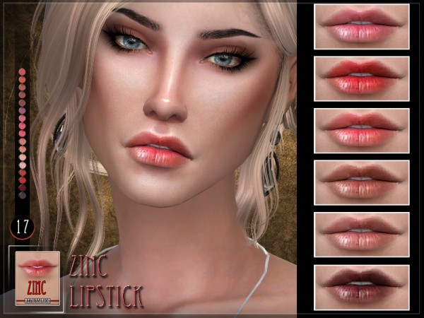  The Sims Resource: Zinc Lipstick by Remus Sirion