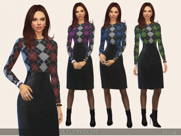  The Sims Resource: Autumn Outfit by Paogae