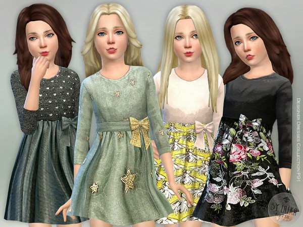  The Sims Resource: Designer Dresses Collection P91 by lillka