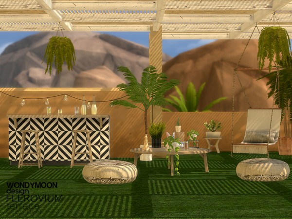  The Sims Resource: Flerovium Terrace by wondymoon