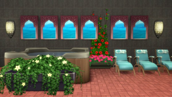  Mod The Sims: New View Fantasy Windows by Snowhaze
