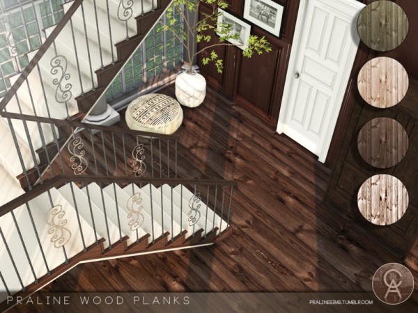  The Sims Resource: Wood Planks by Pralinesims
