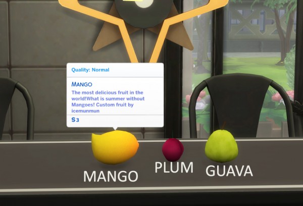  Mod The Sims: Harvestable Season fruit tress   Mango, Guava, Plum by icemunmun