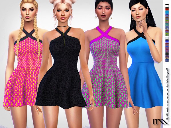  The Sims Resource: Carolyn Dress by EsyraM