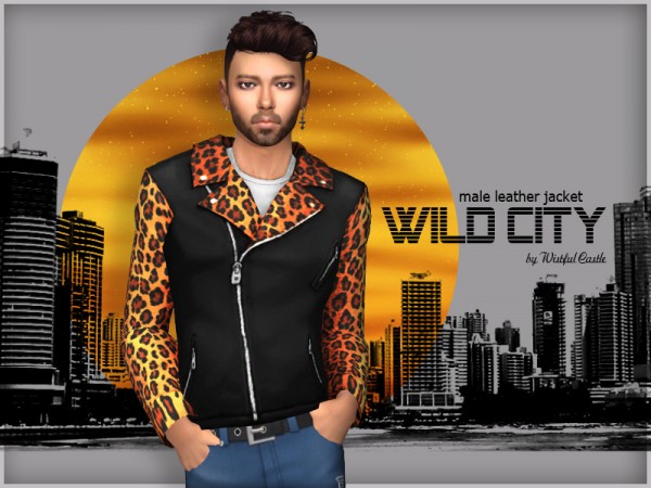  The Sims Resource: Wild City Jacket by WistfulCastle