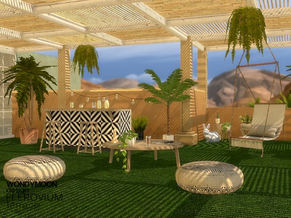  The Sims Resource: Flerovium Terrace by wondymoon