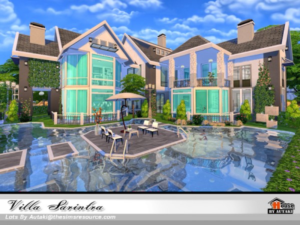  The Sims Resource: Villa Sarintra NoCC by Autaki