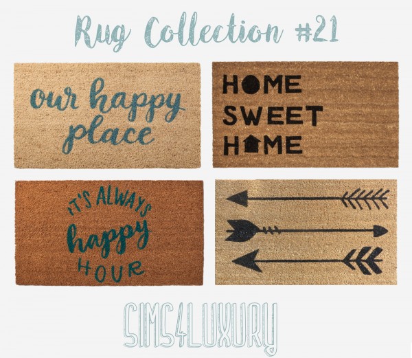  Sims4Luxury: Rug Collection 21