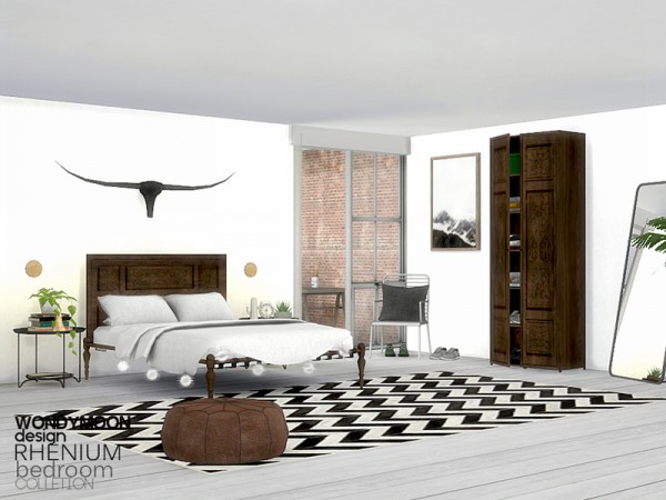  The Sims Resource: Rhenium Bedroom by wondymoon