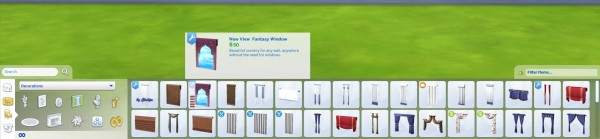  Mod The Sims: New View Fantasy Windows by Snowhaze