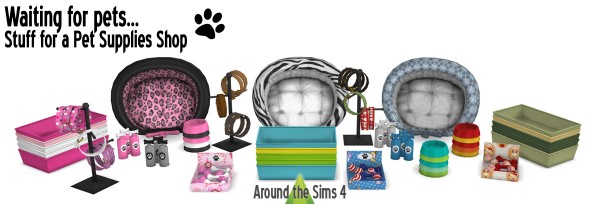  Around The Sims 4: Pet supplies shop