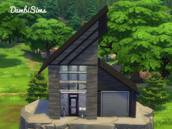 The Sims Resource: Alpine Modern House by dambisims