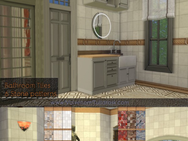  The Sims Resource: Wentworth Golden Bathroom by Volvenom