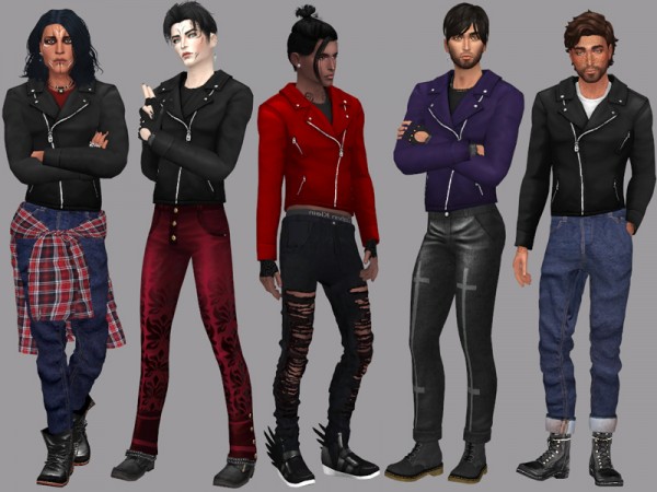  The Sims Resource: Wild City Jacket by WistfulCastle