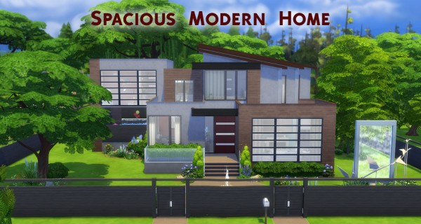  Mod The Sims: Spacious Modern Home by simsessa