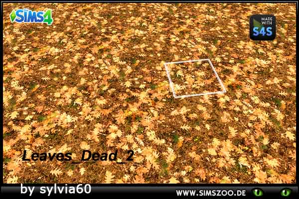  Blackys Sims 4 Zoo: Leaves Dead 2 by sylvia60