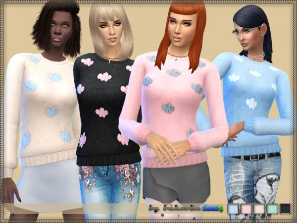  The Sims Resource: Sweater Clouds by Bukovka
