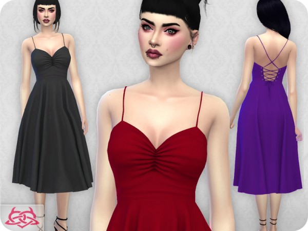  The Sims Resource: Claudia dress recolor 1 by Colores Urbanos