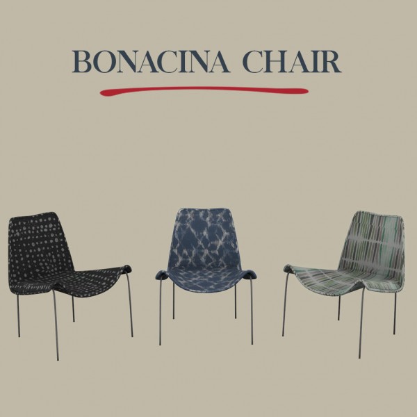  Leo 4 Sims: Bonacina Chair