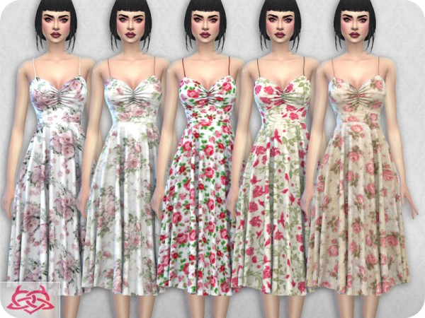  The Sims Resource: Claudia dress recolor 2 by Colores Urbanos