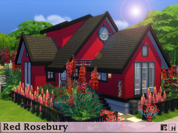  The Sims Resource: Red Rosebury by Pinkfizzzzz