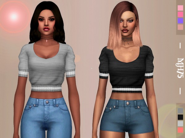  The Sims Resource: Sanza Sweaters by Margeh 75
