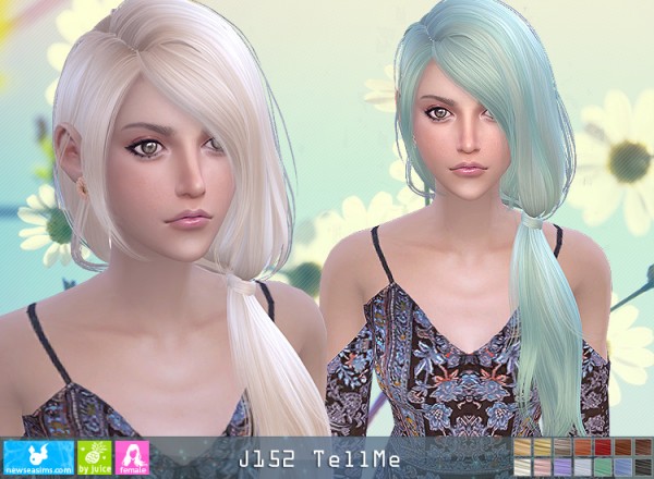  NewSea: J152 Tell Me donation hairstyle