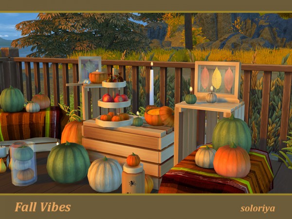 The Sims Resource: Fall Vibes by soloriya • Sims 4 Downloads