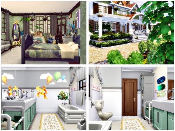  The Sims Resource: Cozy suburban house by Danuta720