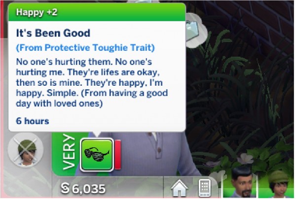  Mod The Sims: Tough Protector Trait! by BreezyHoodie