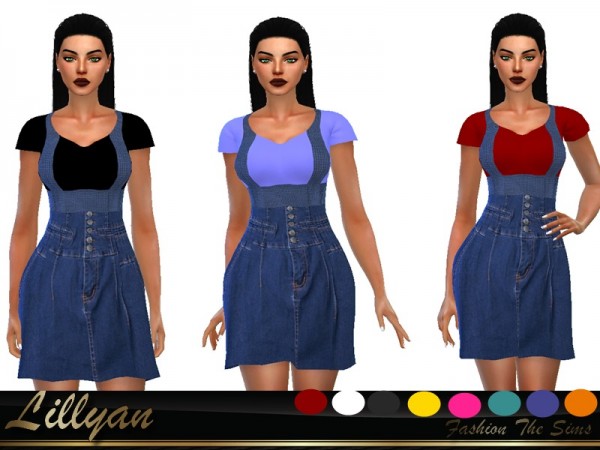  The Sims Resource: Style fashion dress by Lillyan