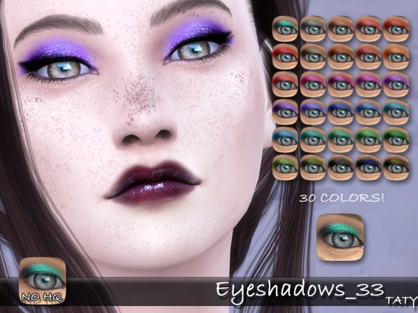  Simsworkshop: Eyeshadows by Taty