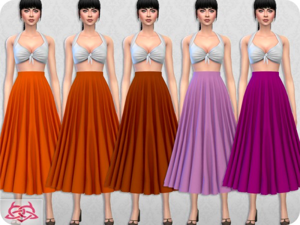  The Sims Resource: The Vanora Skirt by Colores Urbanos