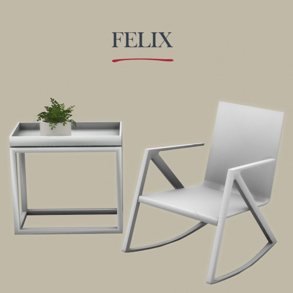  Leo 4 Sims: Felix chair