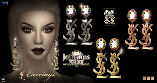  Jom Sims Creations: Earrings