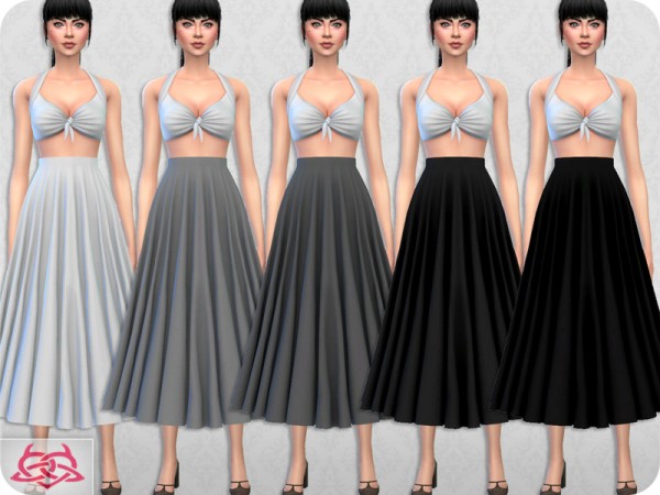  The Sims Resource: The Vanora Skirt by Colores Urbanos