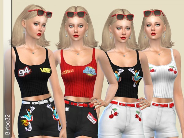  The Sims Resource: Belinda top by Birba32