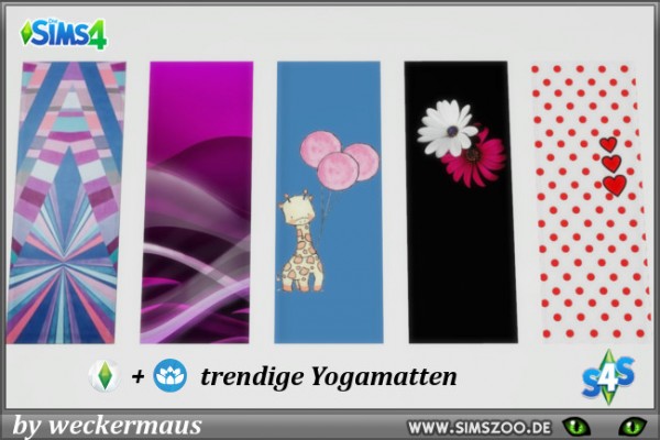  Blackys Sims 4 Zoo: Trendy Yoga by weckermaus