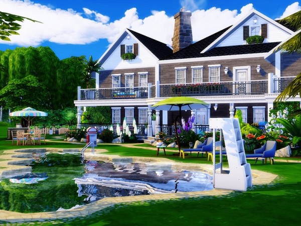  The Sims Resource: The Lake House by MychQQQ