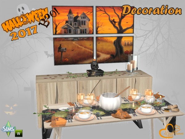  The Sims Resource: Halloween 2017   Decoration by BuffSumm