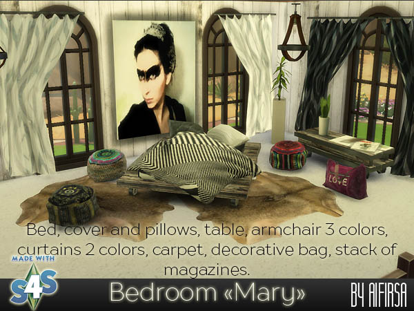  Aifirsa Sims: Bedroom Mary
