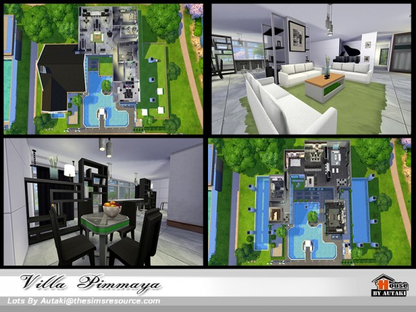  The Sims Resource: Villa Pimmaya by Autaki