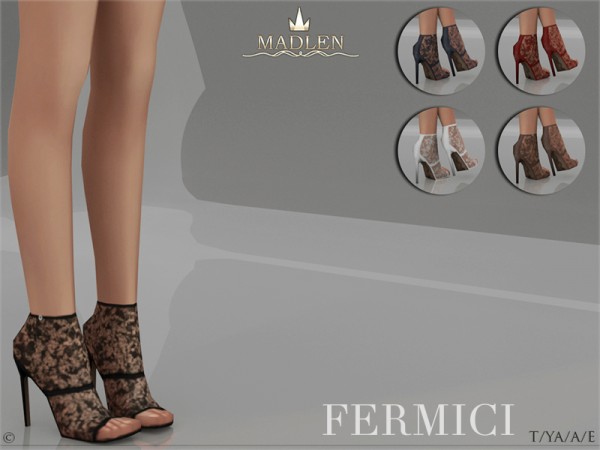  The Sims Resource: Madlen Fermici Shoes by MJ95