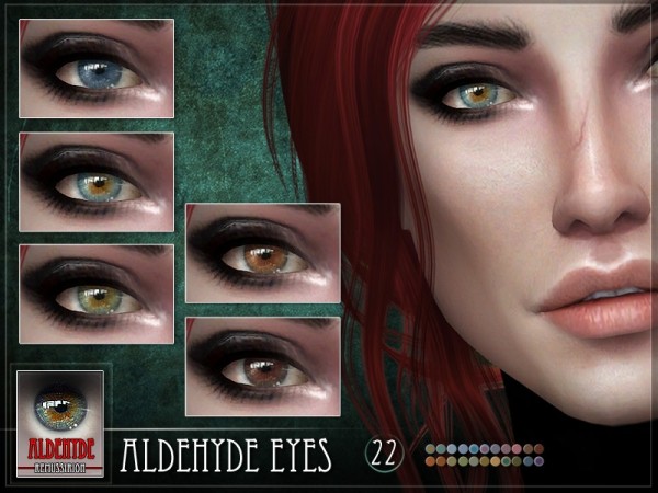  The Sims Resource: Aldehyde Eyes by RemusSirion