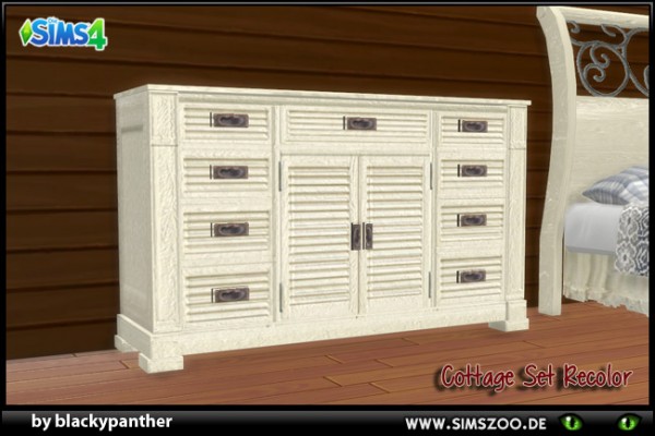  Blackys Sims 4 Zoo: Cottage Set commode white by blackypanther
