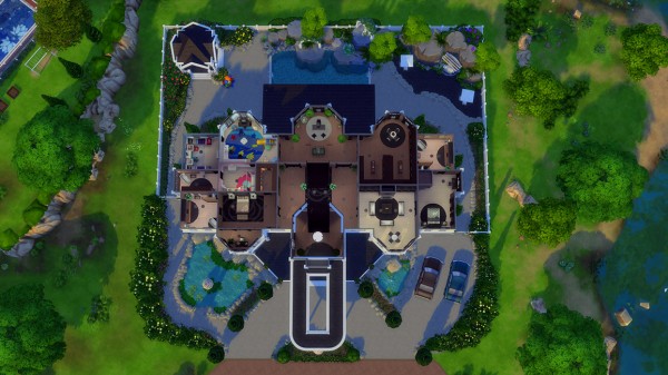  Mod The Sims: Happy Family Mansion  NO CC by bradybrad7