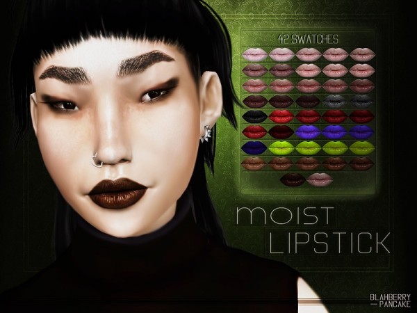  The Sims Resource: Moist Lipstick by Blahberry Pancake