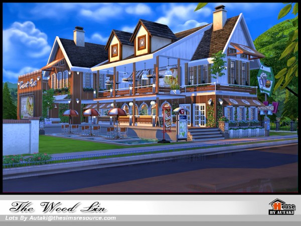  The Sims Resource: The Wood Lin NoCC  by Autaki